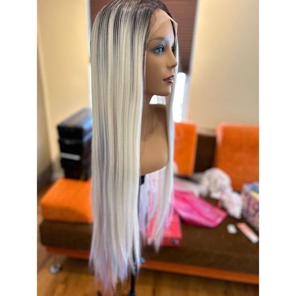 Rebel Gypsy “Cotton Candy Feeling” Human hair blend lace front wig